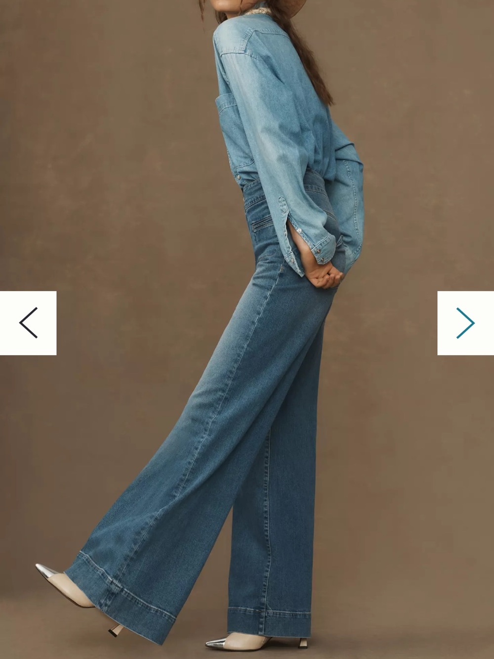 Frame le hardy high-rise wide leg jeans - Picture 6 of 8